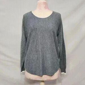 French Connection 2 Tone Colorblock Sweater